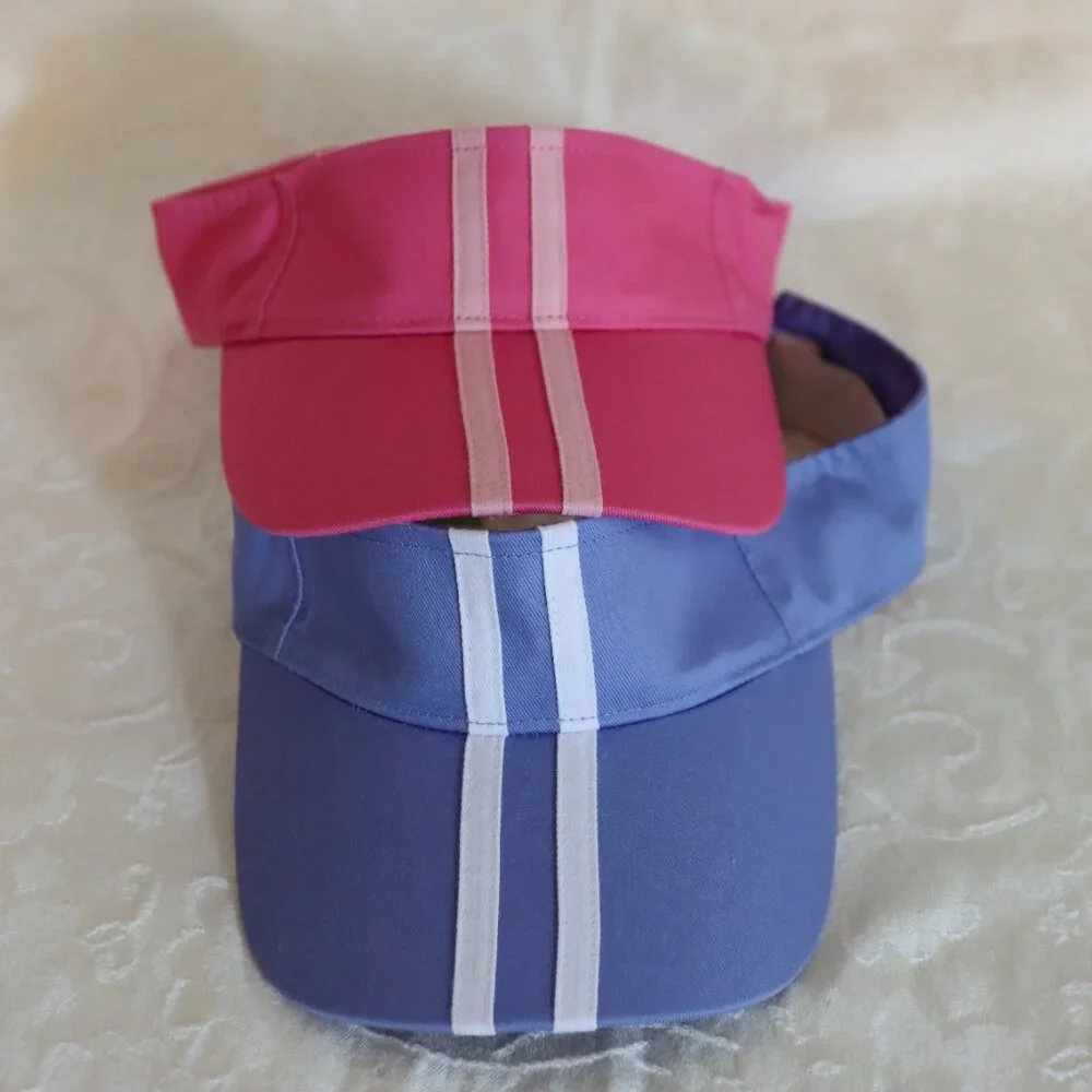 Women's Lavender/Blue Visor Sun Hat - Lightweight Sport Visor